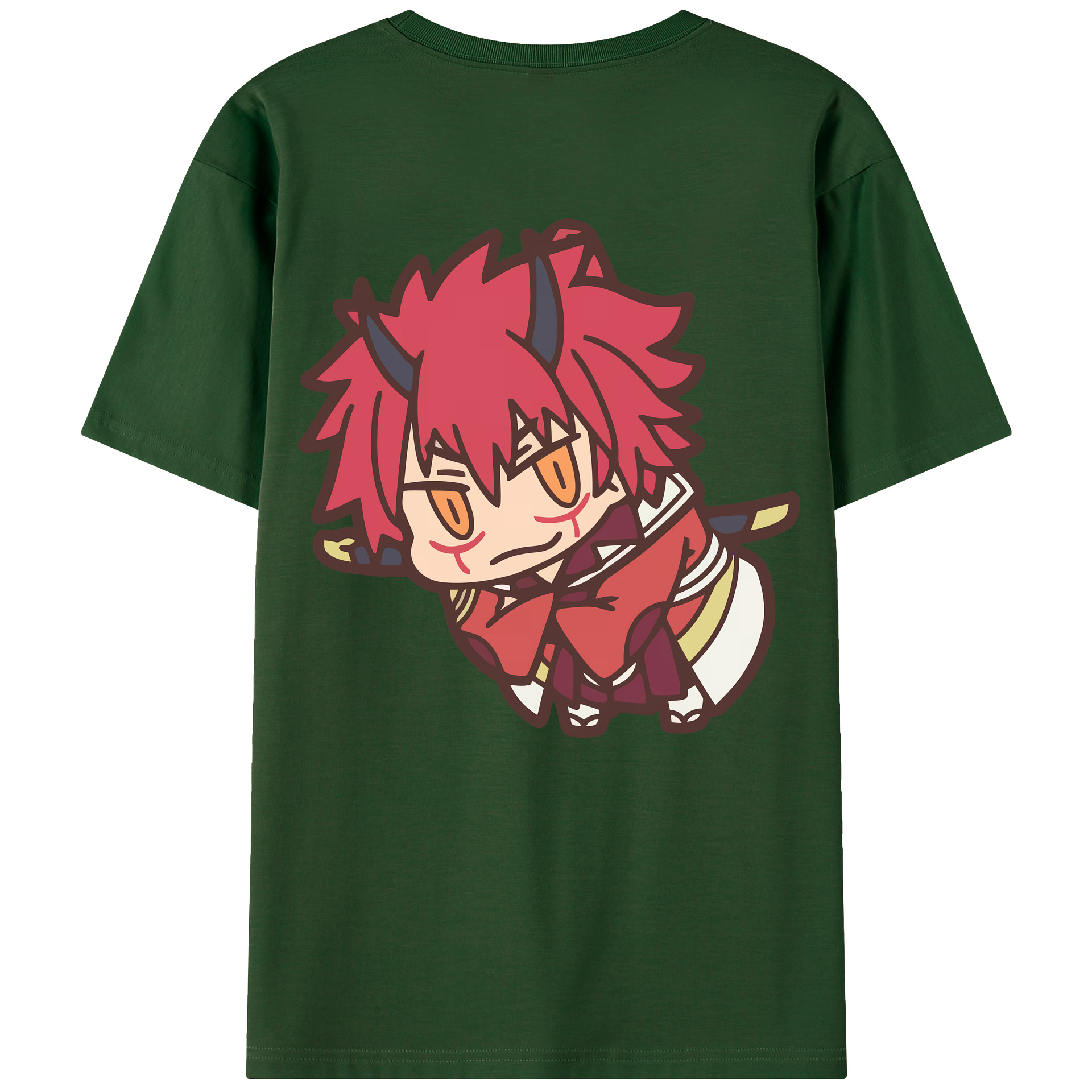 （画像用） 転スラ Regarding Reincarnated to Slime 綿100％半袖Tシャツ（背面プリント）